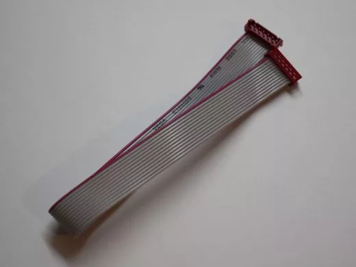 Flachbandkabel m. MicroMatch-Steckern 12-pol.