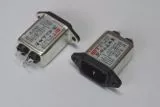 IEC plug with mains filter 10A