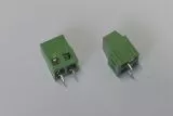 2-fold PCB terminal, green, grid 5,08mm